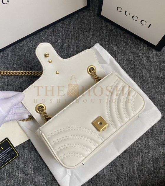 Gvc*1 GG Marmont Small Shoulder Bag 22x6x13cm 446744 Master Quality