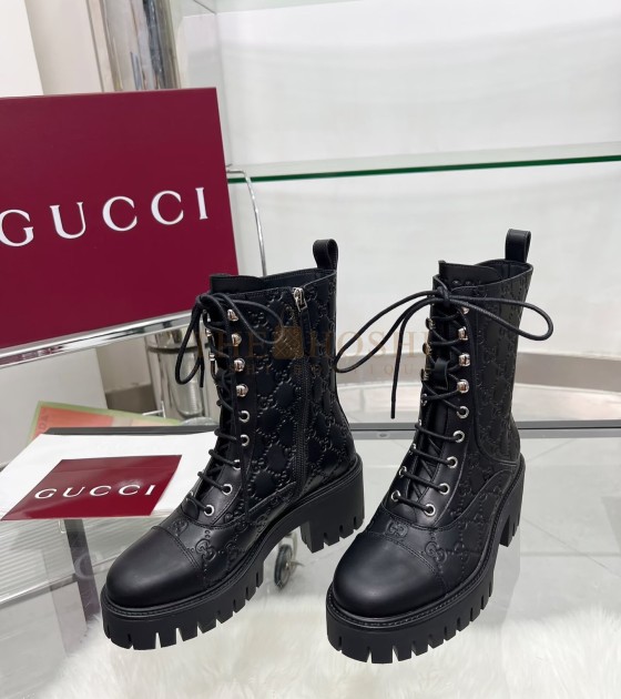 Gvc*1 Chelsea Boots Calfskin Leather 5cm Women