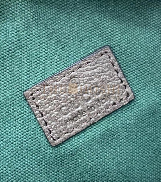 Gvc*1 Ophidia Waist Bag  GG Coated Canvas  Leather Trim Beige Brown 30×14×4.5cm Master quality