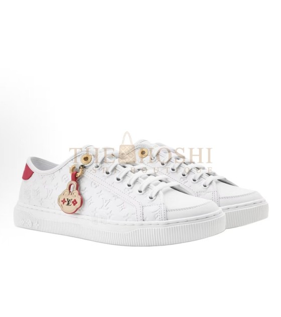 L0vis Vvtt0n LV Lagoon Low-Top Sneakers White Leather Master Quality