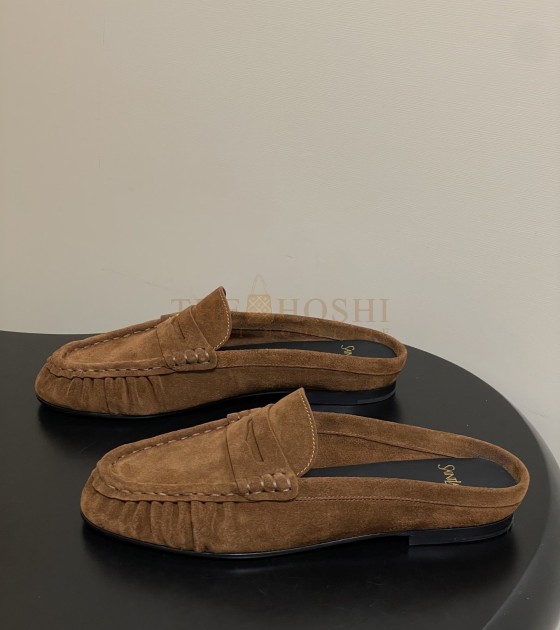 Sa1nt Lau*nt Y51 Le Loafer Suede Eel Texture Mule Master Quality