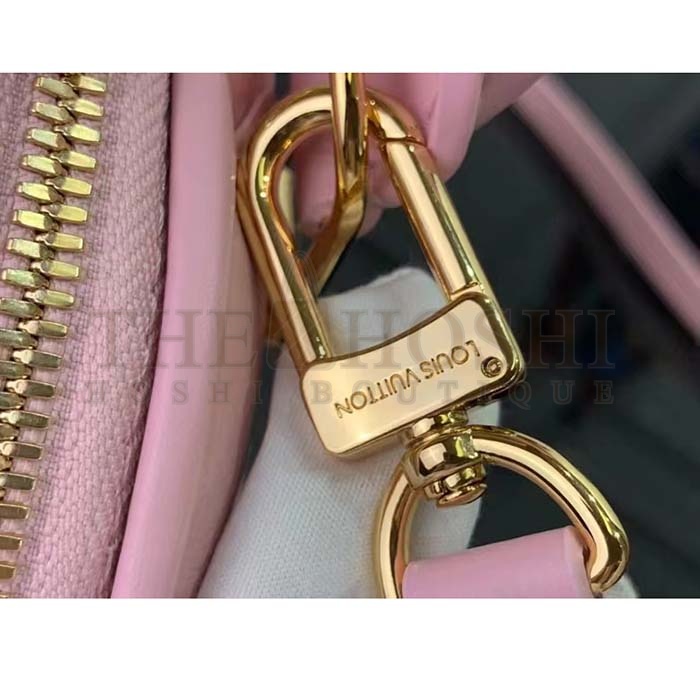 L0vis Vvtt0n LV Women Alma BB Handbag Rosabella Pink Lamb Cowhide Leather Master Quality