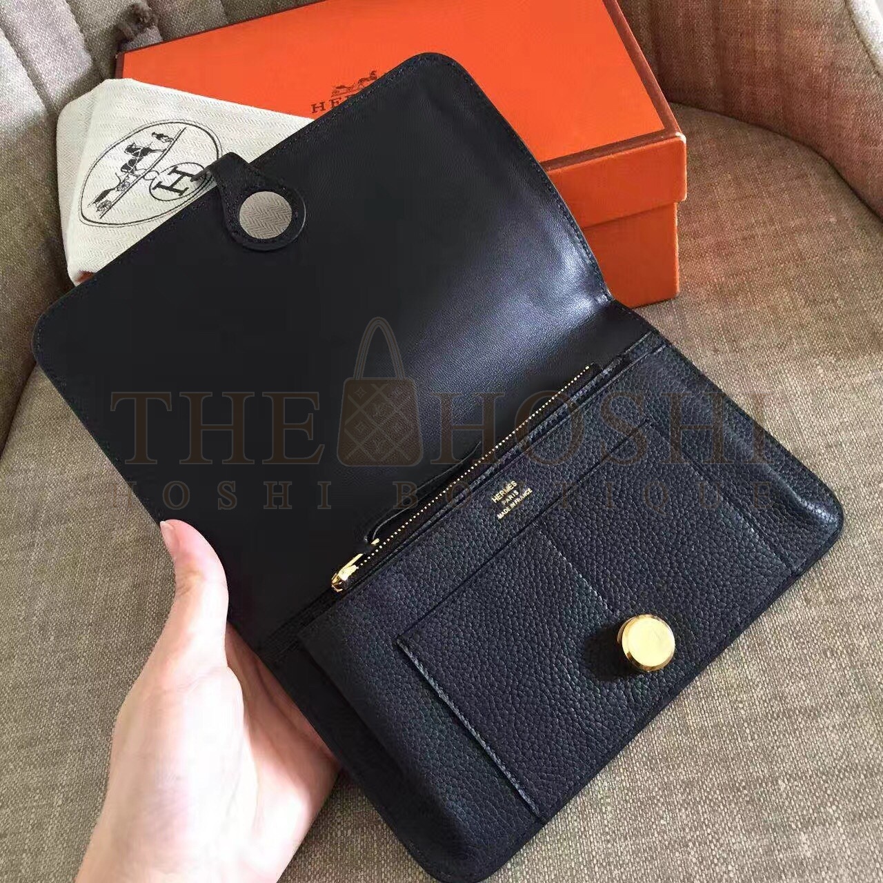 H**me5 Black Dogon Duo Combined Wallet Master Quality