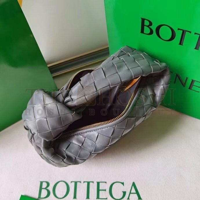 B0tt*ga Ven*ta Mini BV Jodie Bag In Thunder Woven Leather Master Quality