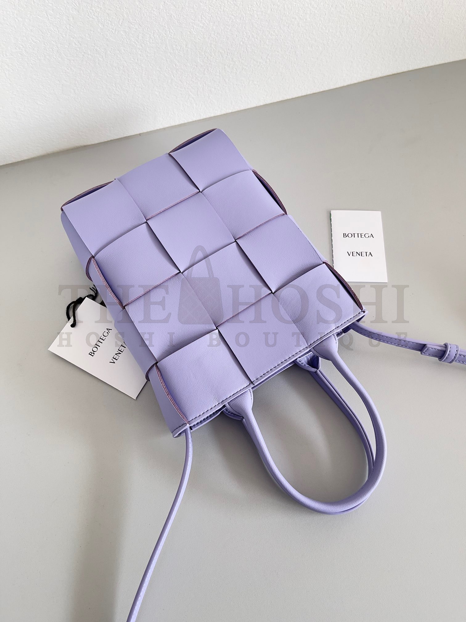 B0tt*ga Ven*ta Cassette Mini Tote Bag In Lilas Lambskin Master Quality