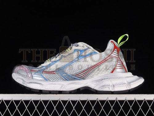 Ba1en*iaga Phantom Sneakers Light Grey/Silver/Blue-Red Master Quality