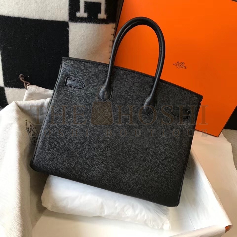 H**me5 Noir Clemence Birkin 30cm Bag Master Quality