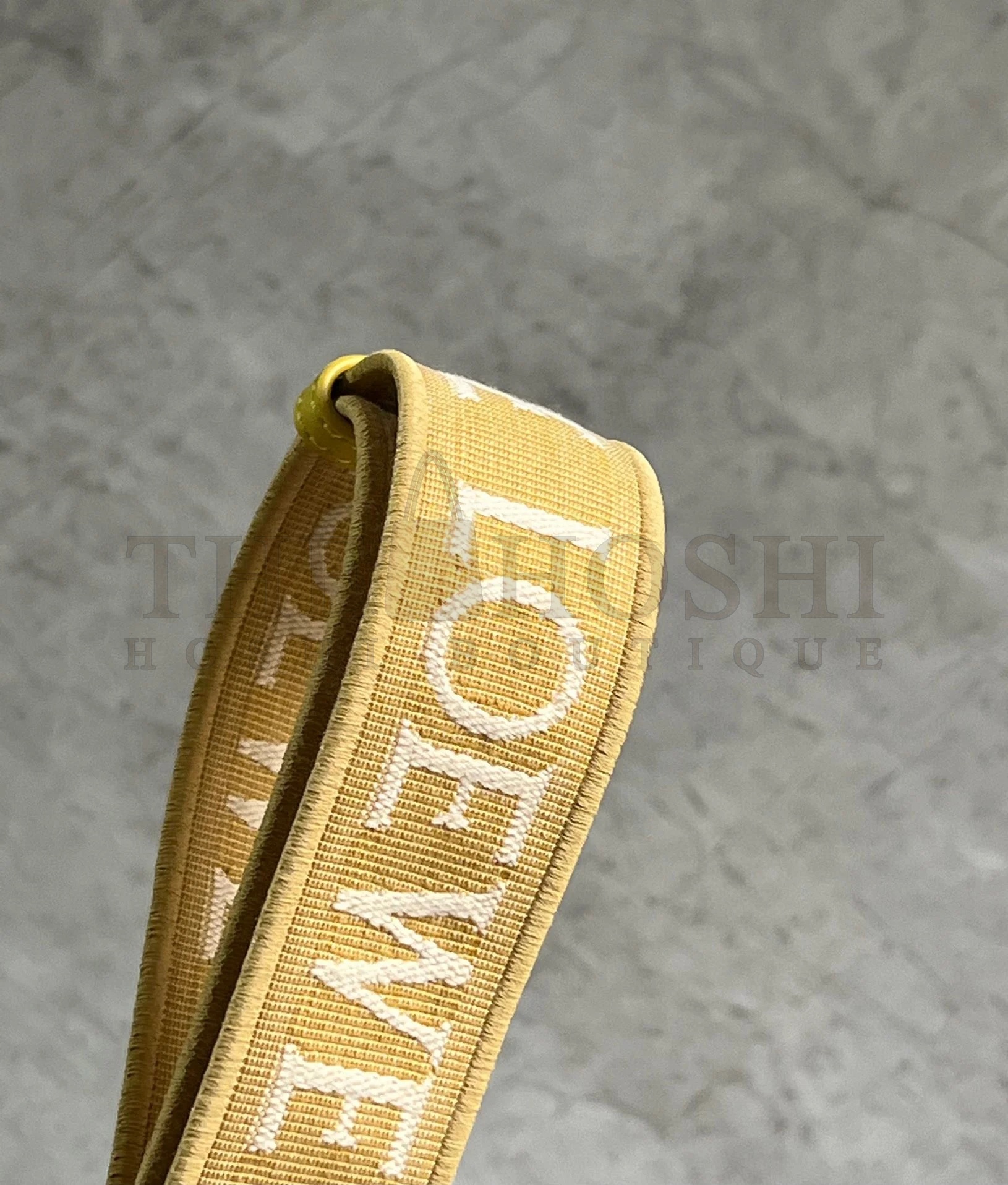 L0ew* Gate Dual Mini Bag in Yellow Calfskin Master Quality