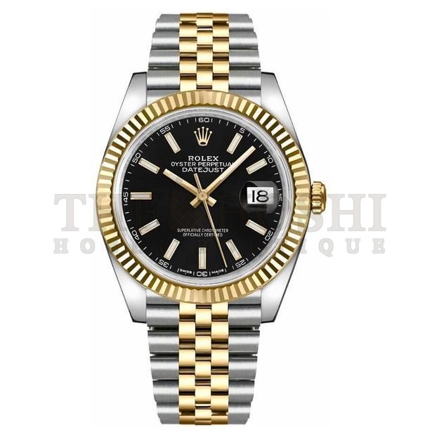 R01ex Datejust 41 Black Dial Men
