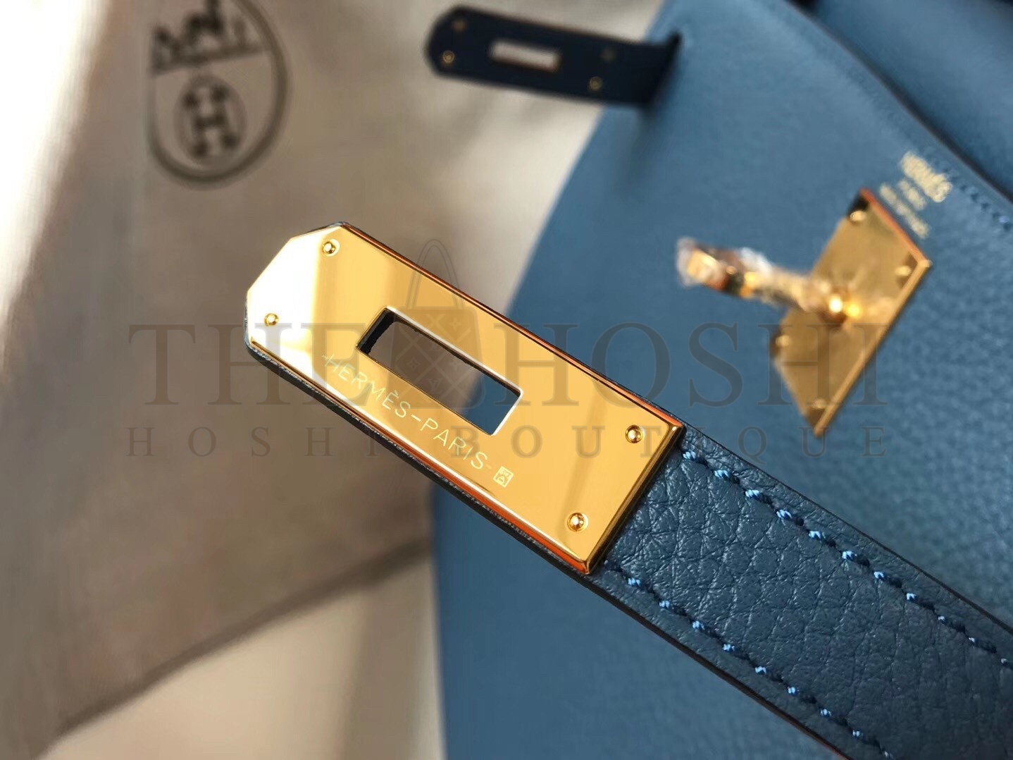 H**me5 Blue AgateClemence Kelly 32cm Retourne Bag Master Quality