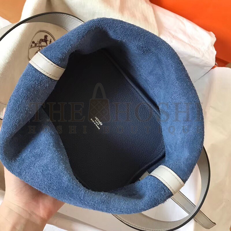 H**me5 Bicolor Picotin Lock PM 18cm Sapphire Bag Master Quality