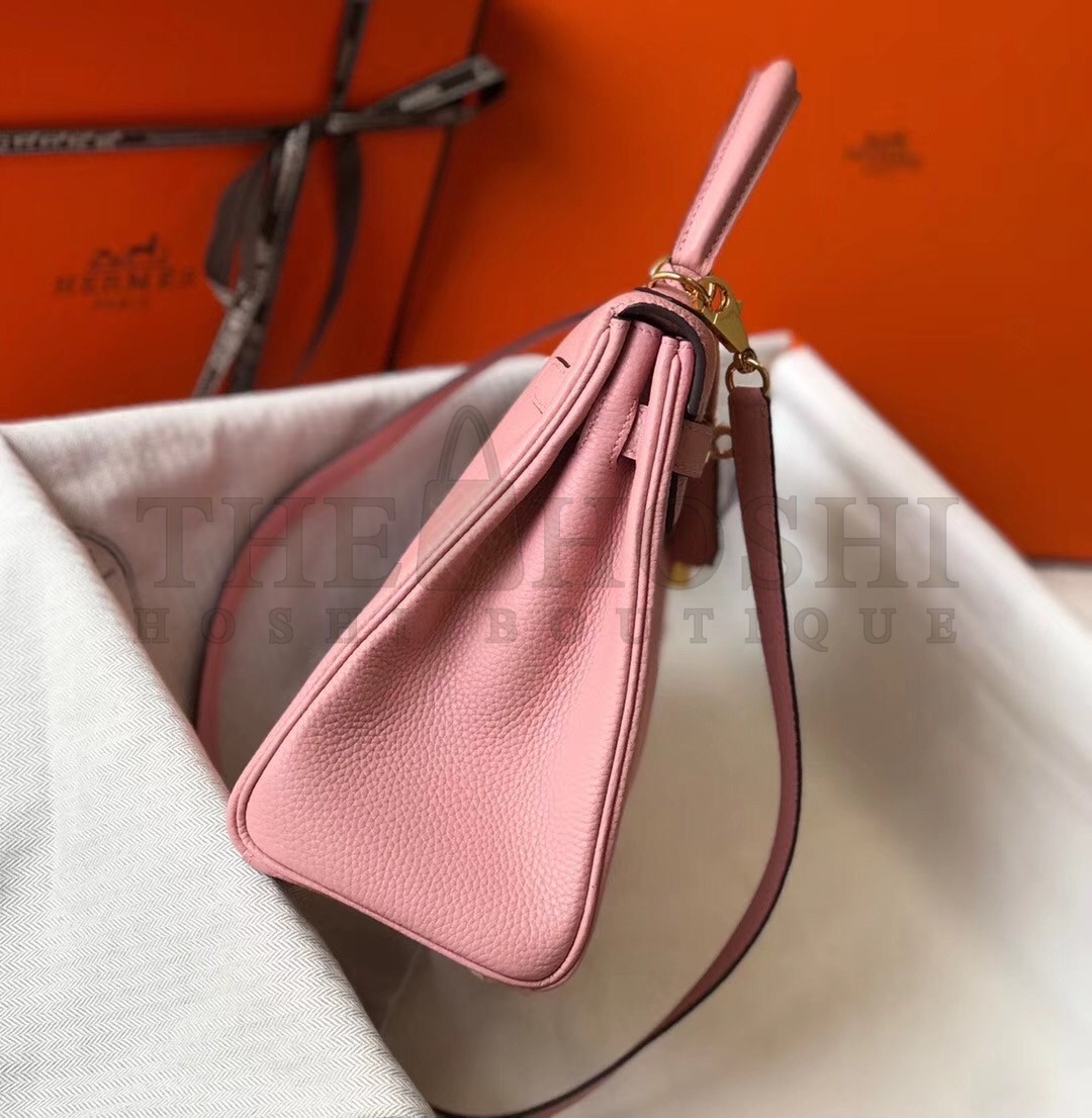 H**me5 Pink Clemence Kelly 32cm Retourne Bag Master Quality