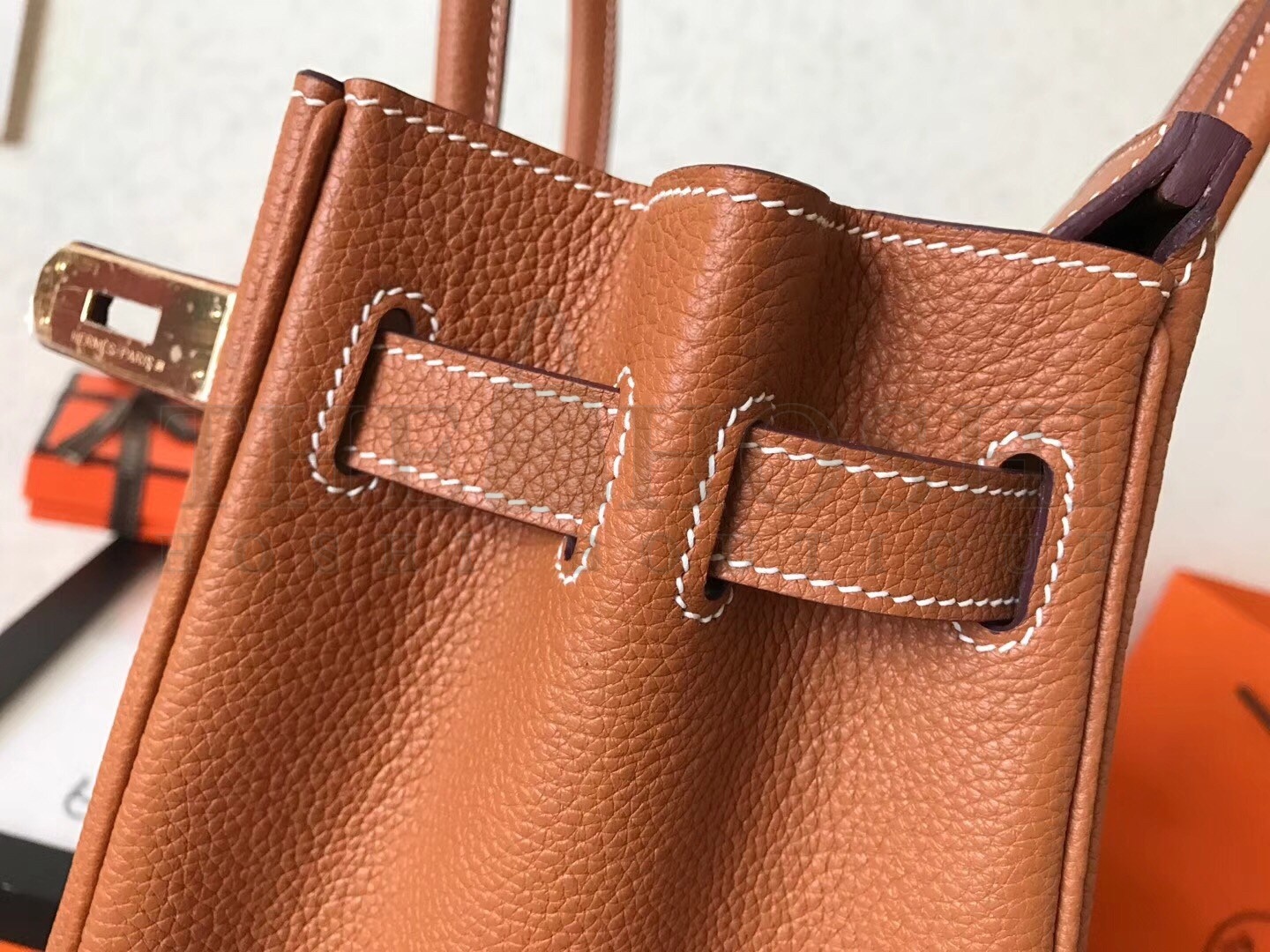 H**me5 Gold Birkin 30cm Clemence Handmade Bag Master Quality