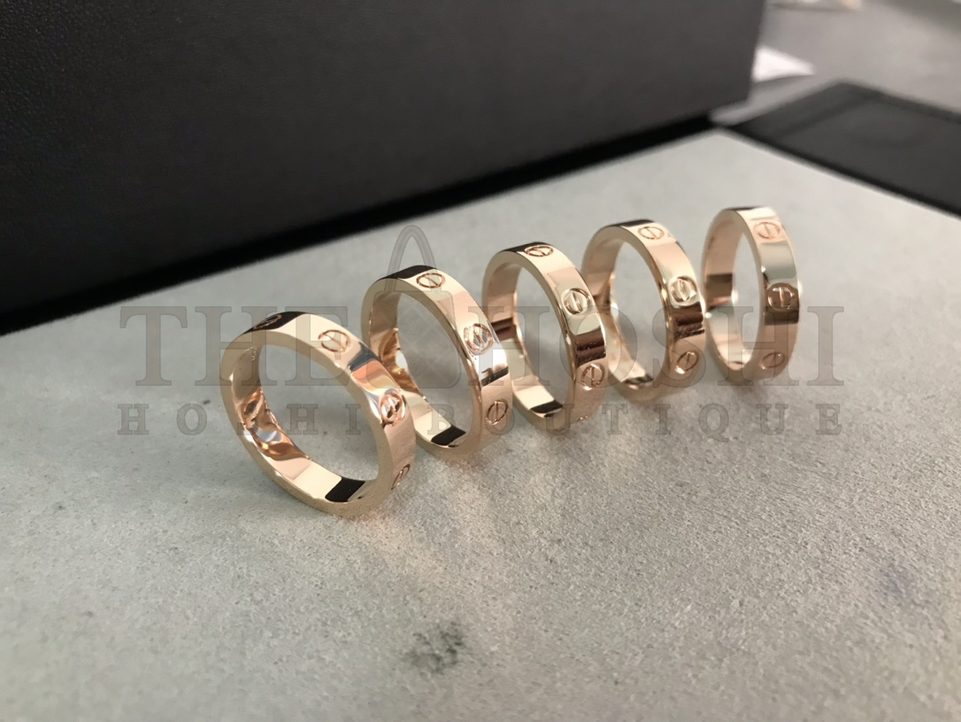 Ca*t1er ring LOVE TRAURING LOVE Ehering aus 750er Gelbgold 18K Gelbgold plate top 1:1 qualtiy Master Quality