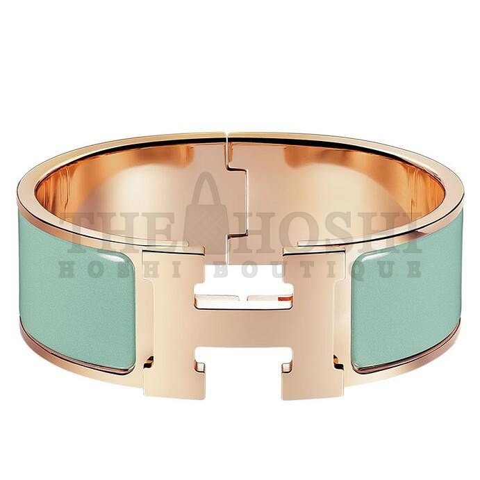 H**me5 Aqua Enamel Clic Clac H PM Bracelet Master Quality
