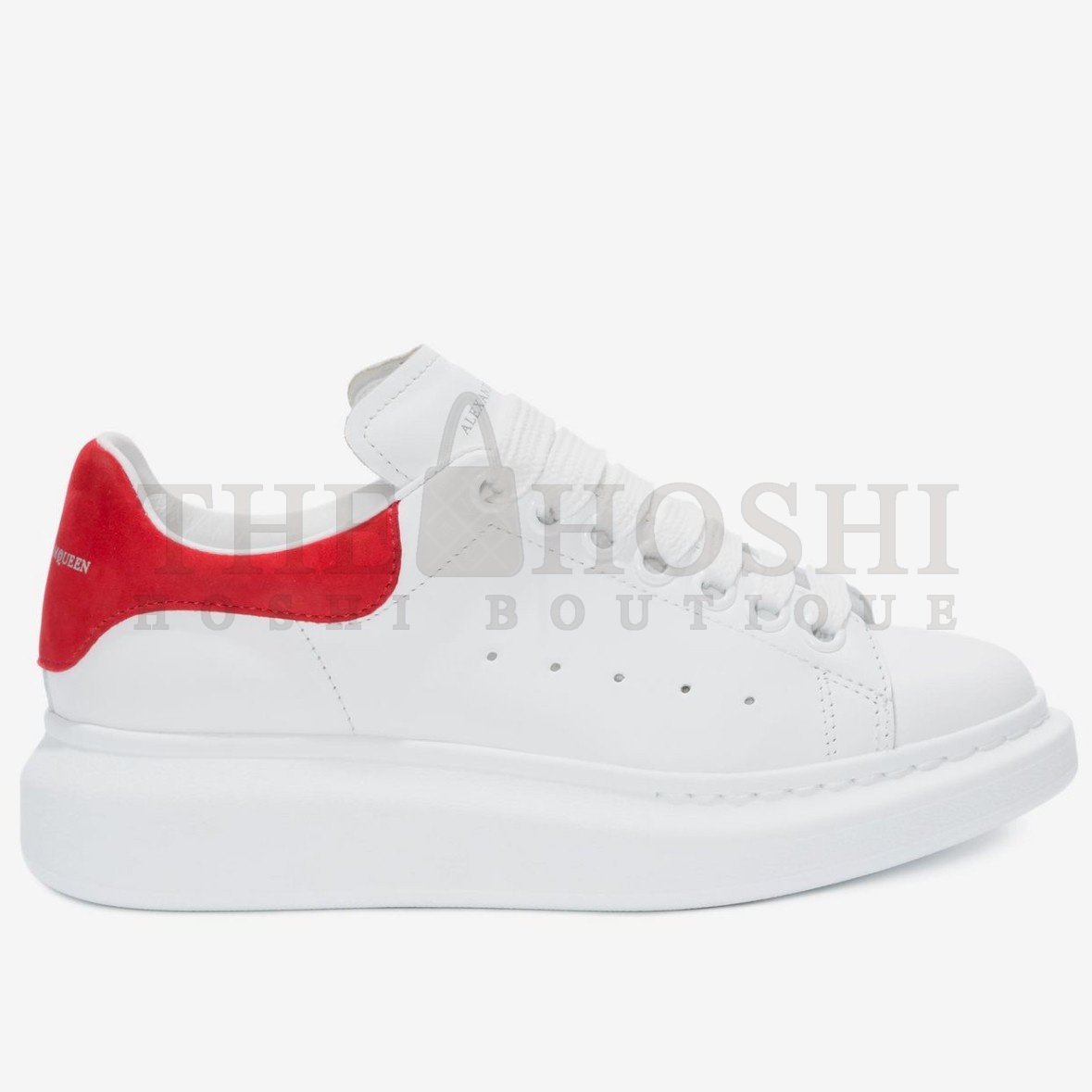 A1exa*der Mcqv*en Women's Oversized Sneakers With Red Suede Heel Master Quality