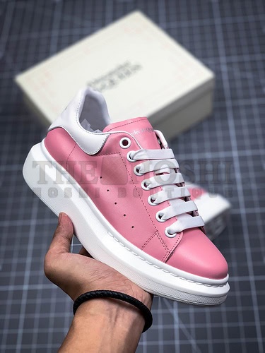 A1exa*der Mcqv*en Sole Sneakers Pink/White/Pink Master Quality