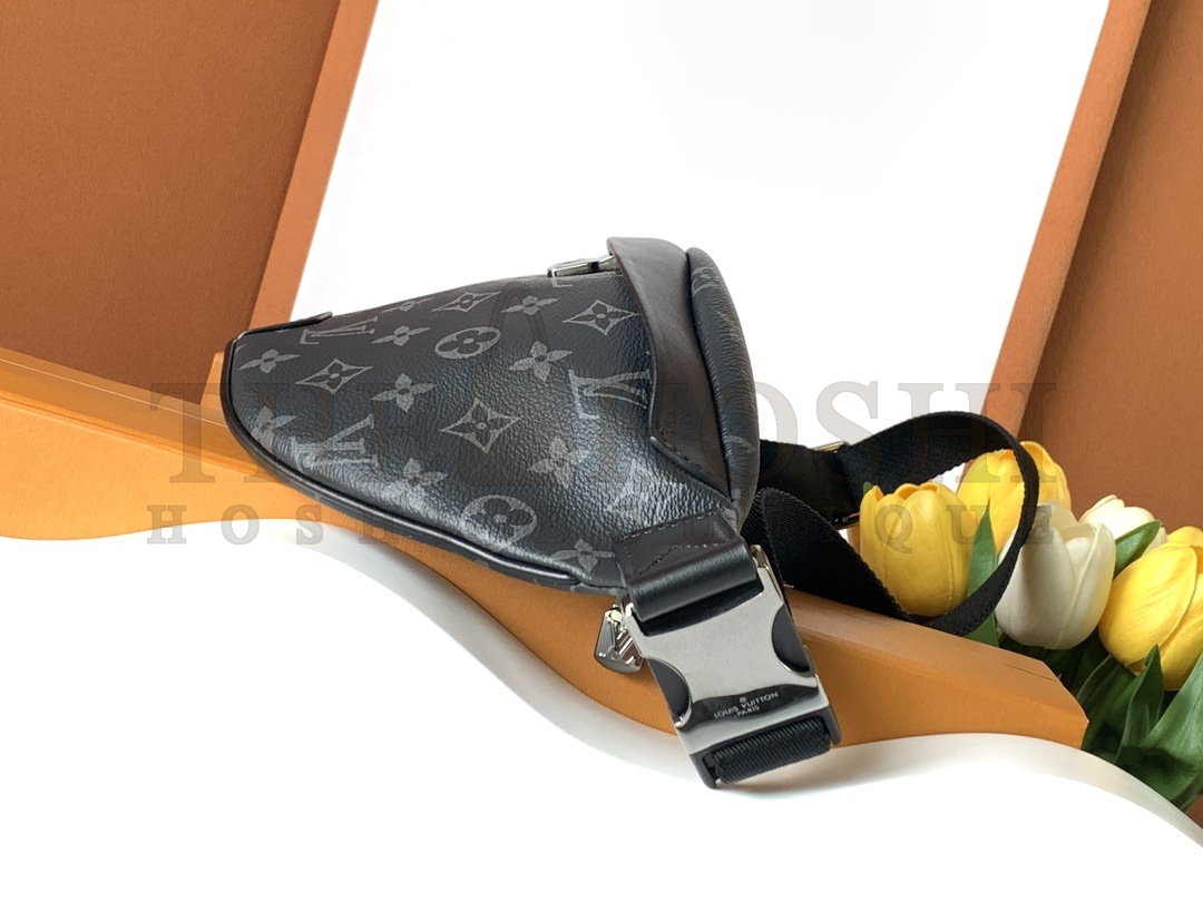 L0vis Vvtt0n LV Men Discovery Bumbag PM Grey Monogram Eclipse Canvas M46035 Master Quality