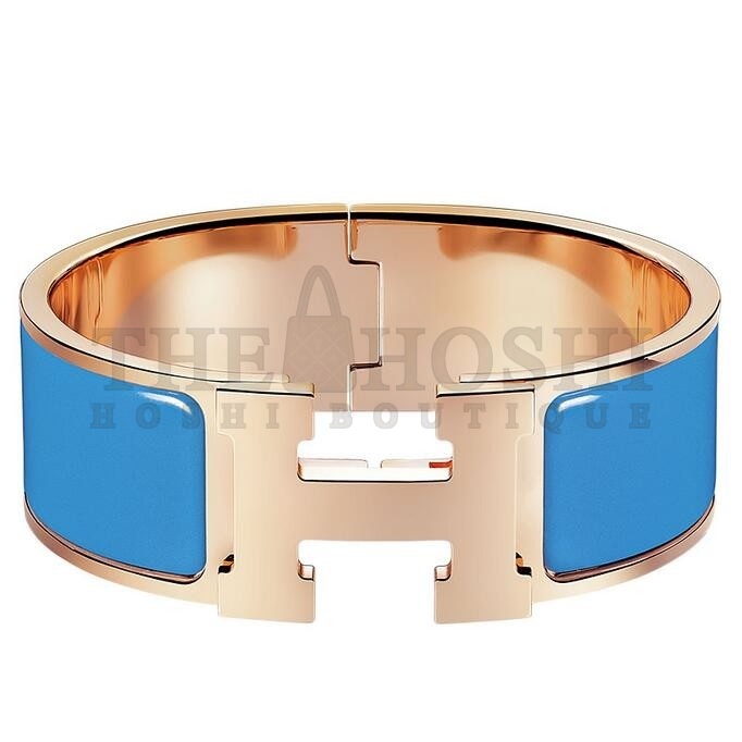 H**me5 Blue Enamel Clic Clac H PM Bracelet Master Quality