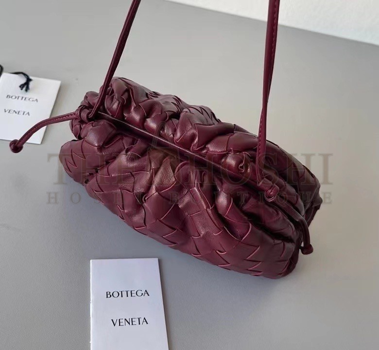 B0tt*ga Ven*ta Mini Pouch In Grape Intrecciato Lambskin Master Quality