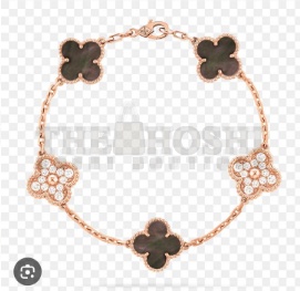 V*n Cl**f bracelet---rose gold chain Master Quality