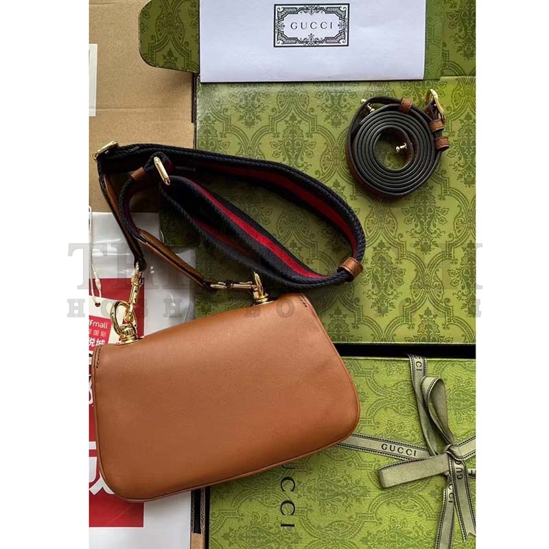 Gvc*1 Women GG Blondie Shoulder Bag Cuir Leather Round Interlocking G Master Quality