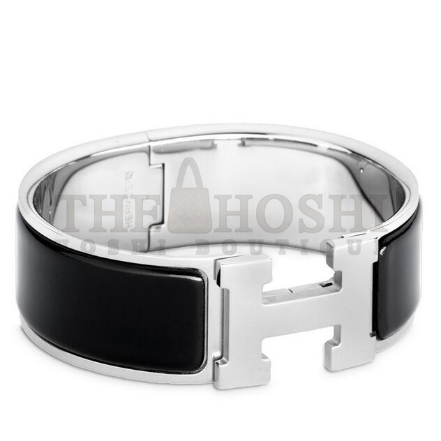 H**me5 Black Enamel Clic Clac H PM Bracelet Master Quality
