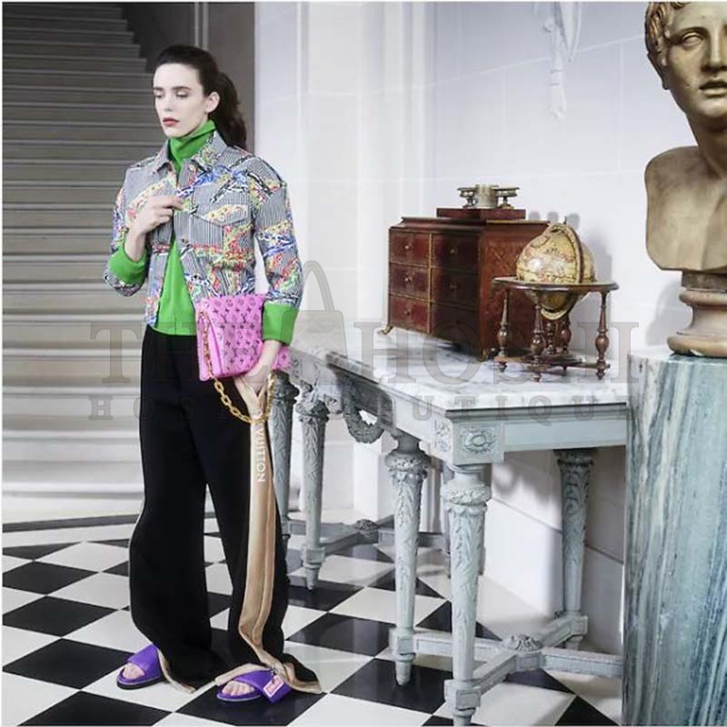 L0vis Vvtt0n LV Women Cruissin PM Handbag Pink Purple Monogram Embossed Puffy Lambskin Master Quality