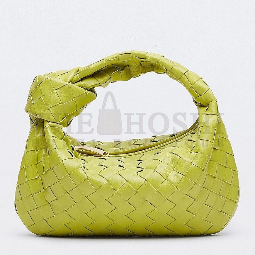 B0tt*ga Ven*ta Mini BV Jodie Bag In Kiwi Woven Leather Master Quality