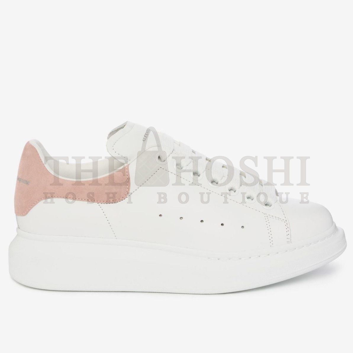 A1exa*der Mcqv*en Women's Oversized Sneakers With Pink Suede Heel Master Quality