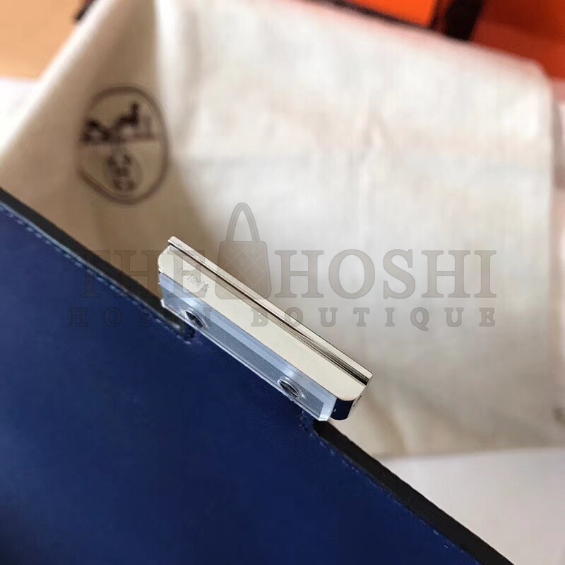 H**me5 Blue Royale Epsom Constance Elan 25cm Bag Master Quality