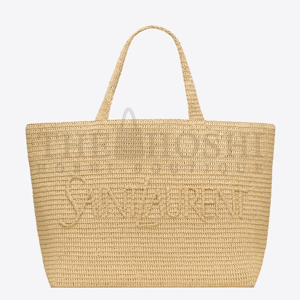Sa1nt Lau*nt Oversized Tote Bag in Naturel Raffia Master Quality