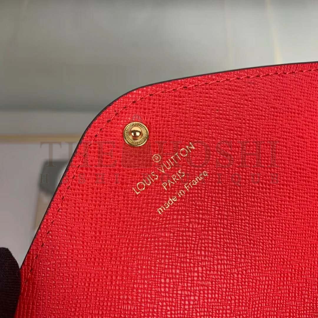 L0vis Vvtt0n LV Women Joséphine Wallet Damier Ebene Canvas-Brown Master Quality