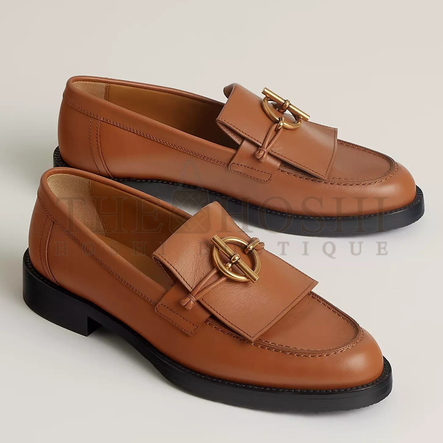 H**me5 Women's Impact Loafers in Brown Leather Master Quality