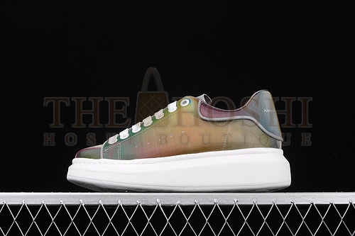 A1exa*der Mcqv*en Sole Sneakers Grey/White/Multi-Color Master Quality