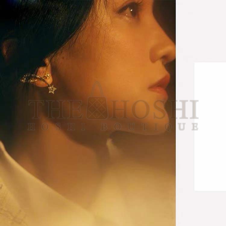 Ch**el Women CC Etoile Filante Earrings 18K White Silver D1am0nds Master Quality