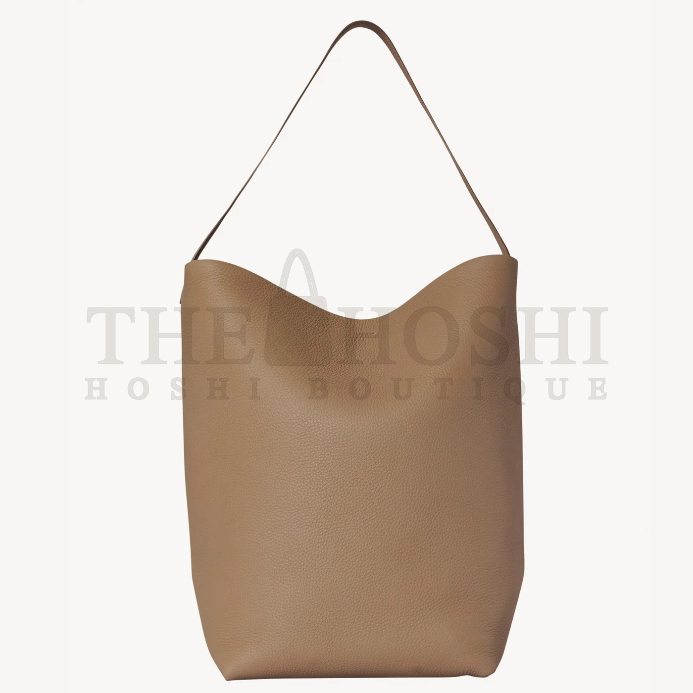 The R0w Large N/S Park Tote in Taupe Grained Leather Master Quality