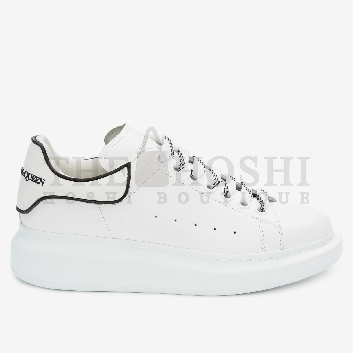 A1exa*der Mcqv*en Women's White/Black Oversized Sneakers Master Quality