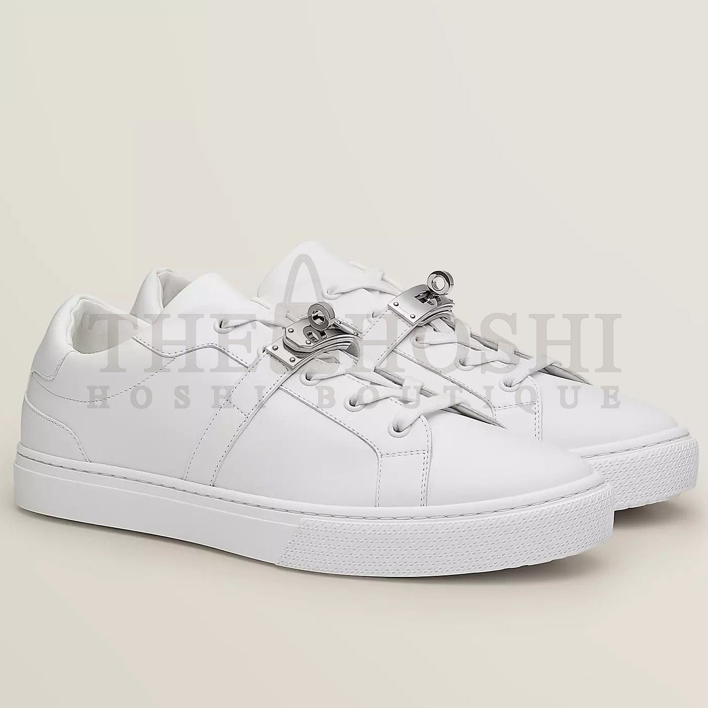 H**me5 Women's Day Sneakers in White Leather Master Quality
