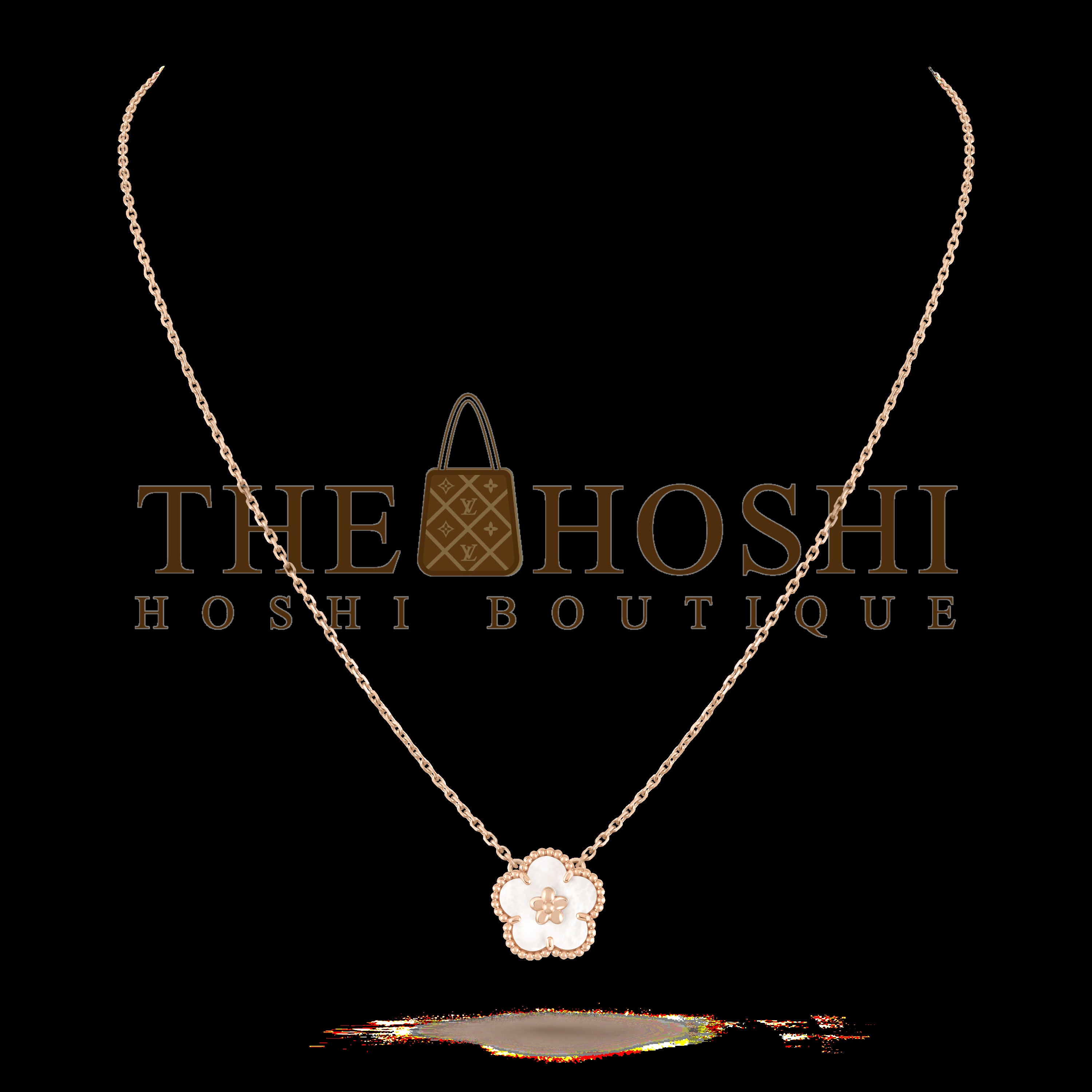 V*n Cl**f & Arpels Lucky Spring pendant, plum blossom Master Quality