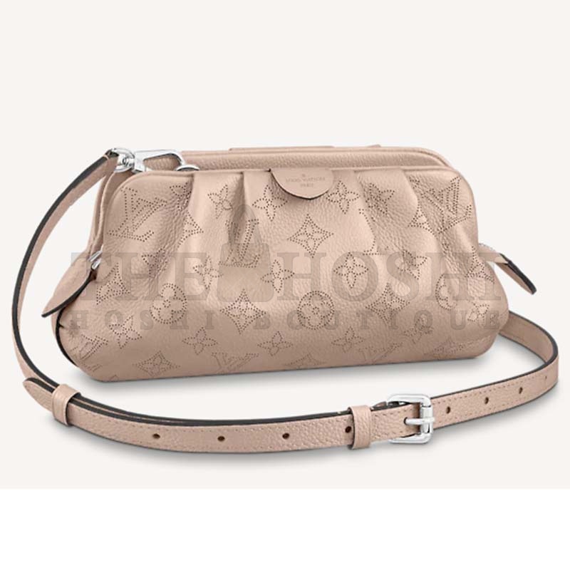 L0vis Vvtt0n LV Women Scala Mini Pouch Coquille Mahina Perforated Calf Leather Master Quality