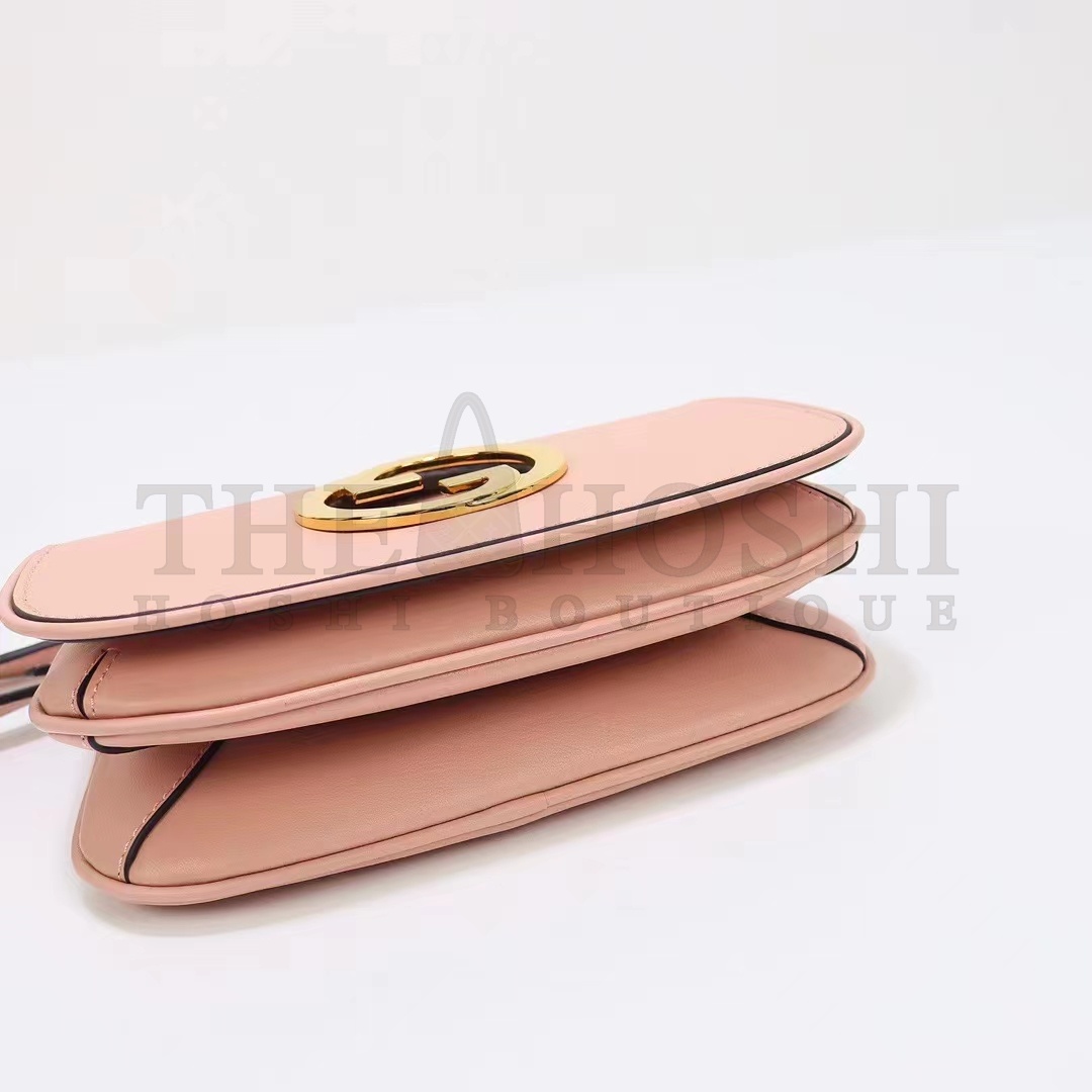 Gvc*1 Women GG Blondie Mini Bag Light Pink Round Interlocking G Master Quality