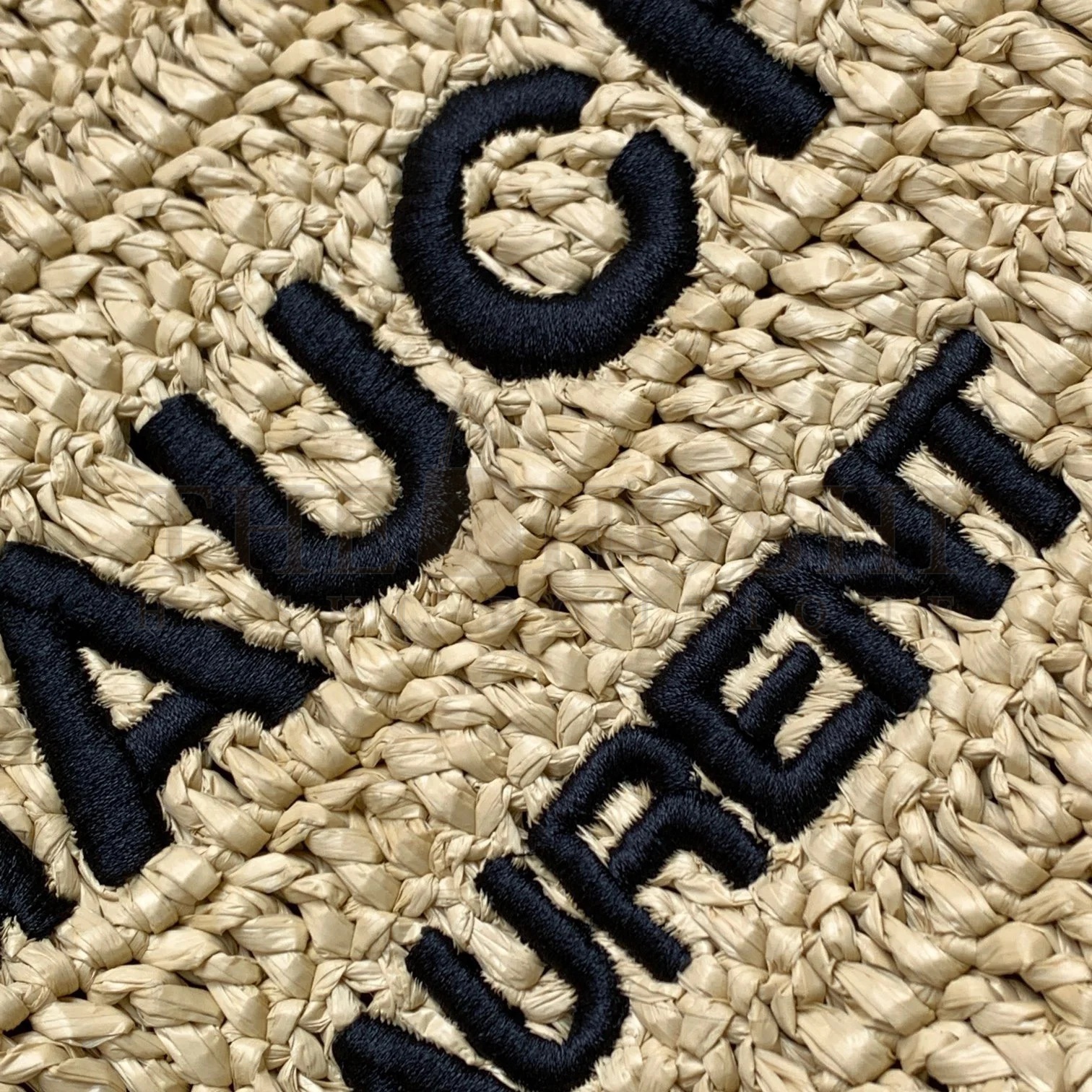 Sa1nt Lau*nt Rive Gauche Tote Bag in Beige Raffia Crochet Master Quality