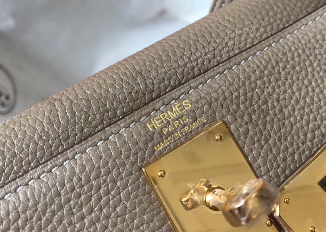 H**me5 Grey Clemence Kelly 32cm Retourne Bag Master Quality