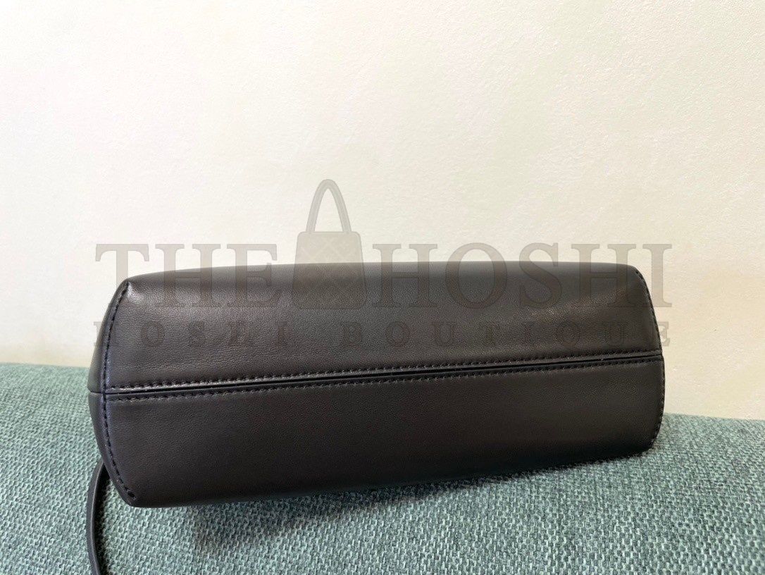 F**di First Small Bag In Black Nappa Leather with Python F Master Quality