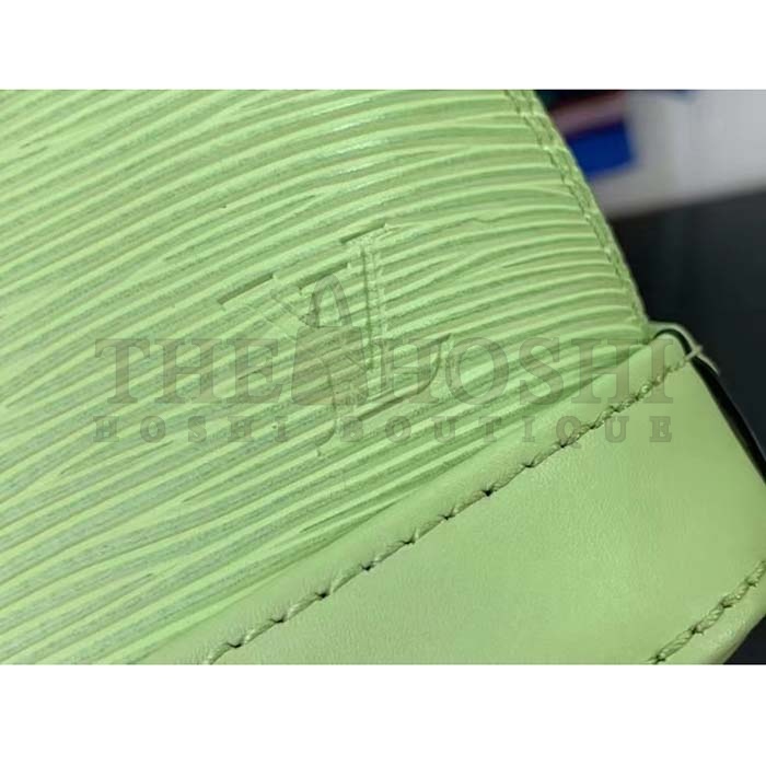 L0vis Vvtt0n LV Women Nano Alma Handbag Vert Noto Green Epi Grained Cowhide Leather Master Quality