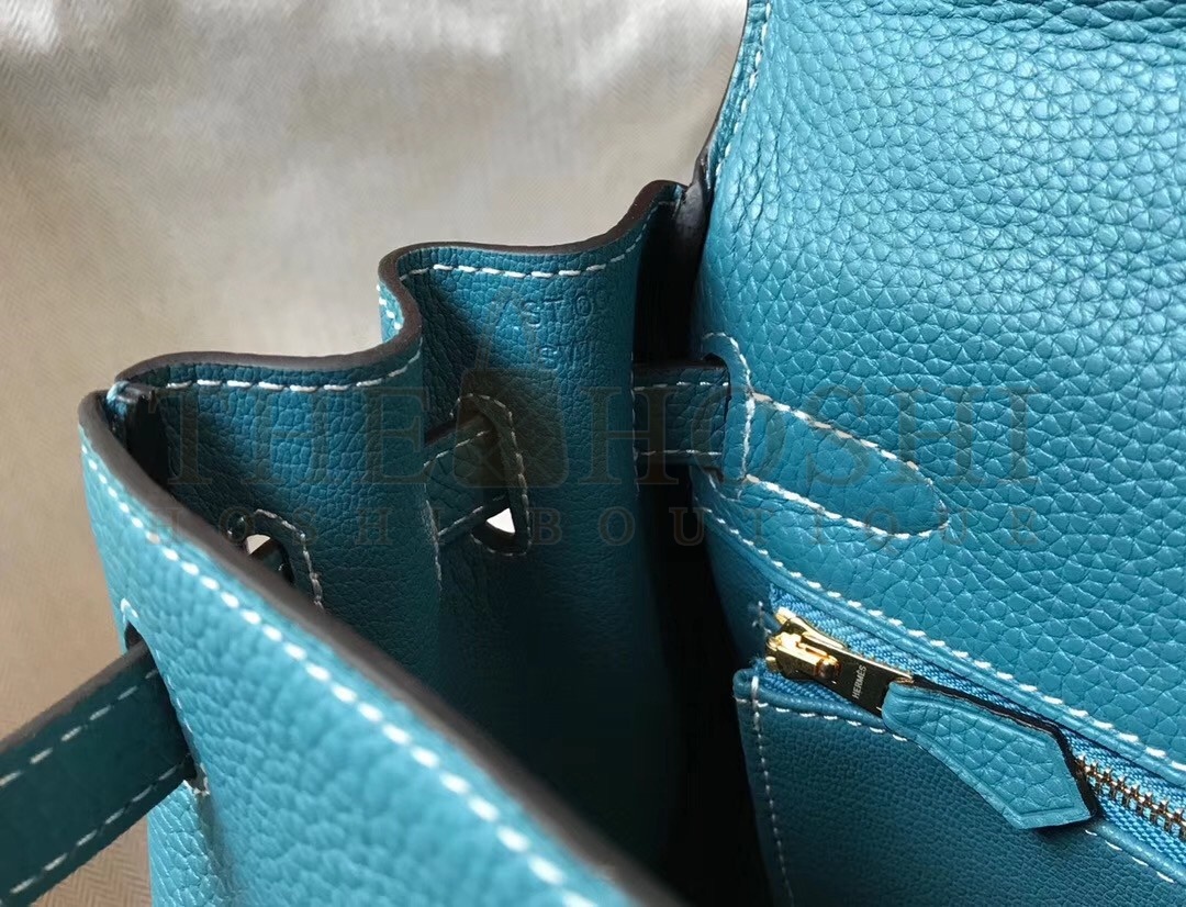 H**me5 Blue Jean Clemence Kelly 32cm Retourne Bag Master Quality