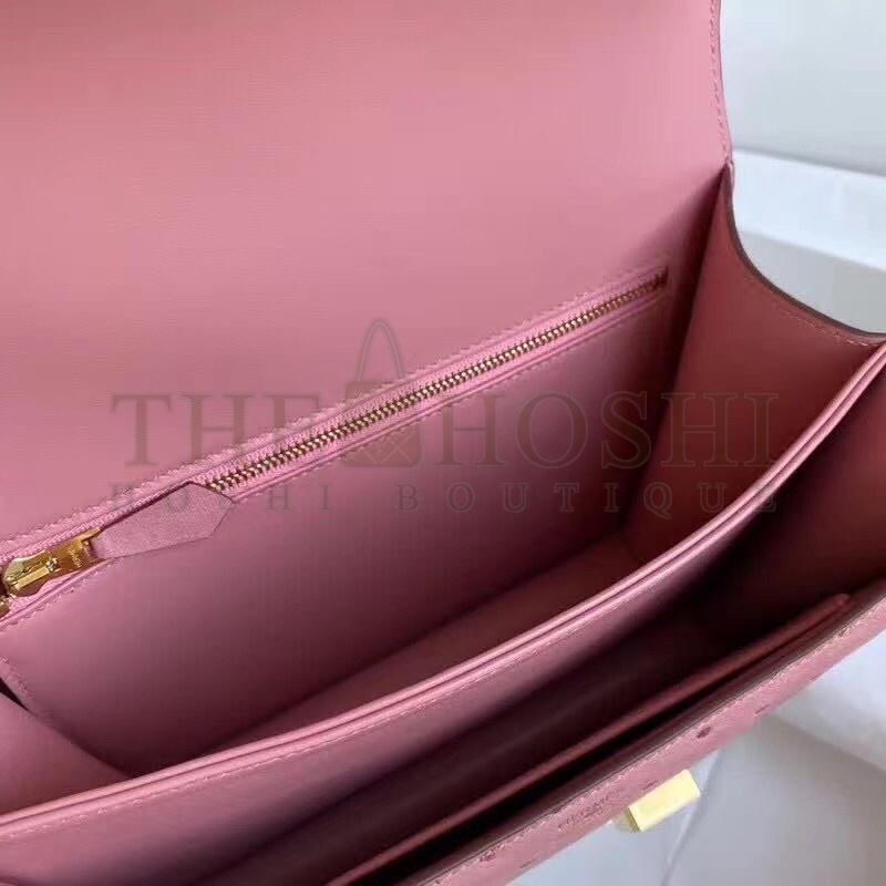 H**me5 Terre Cutie Ostrich Constance 24cm Bag Master Quality