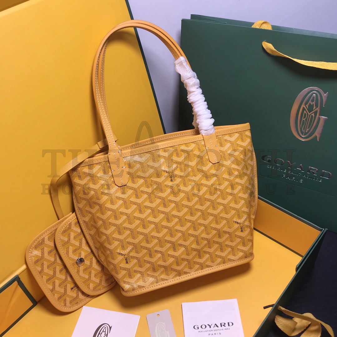 G09ard Anjou Tote Schwarz Double-sided use  bag  Mini size：20cm    PM size：34cm    GM size：39cm Master Quality