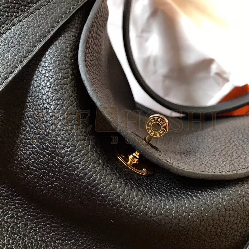H**me5 Black Lindy 26cm Clemence Handmade Bag Master Quality